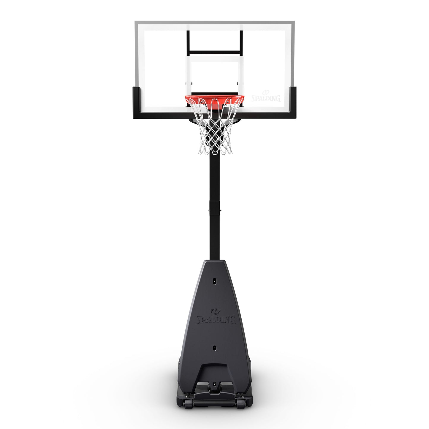 Ultimate Hybrid® 54 In., Glass Portable Basketball Hoop System