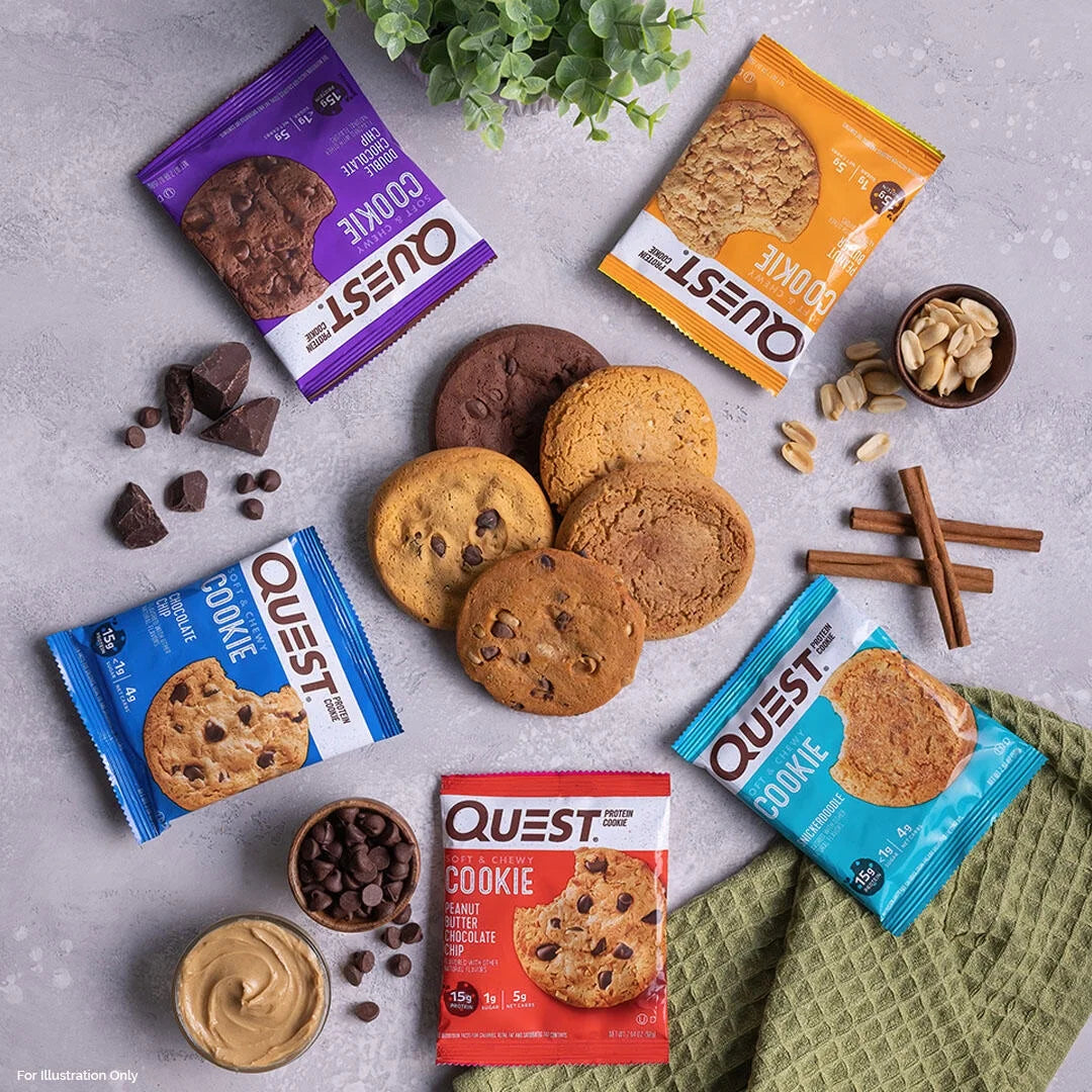 Quest Protein Cookie, Chocolate Chip, 15G Protein, 12 Count